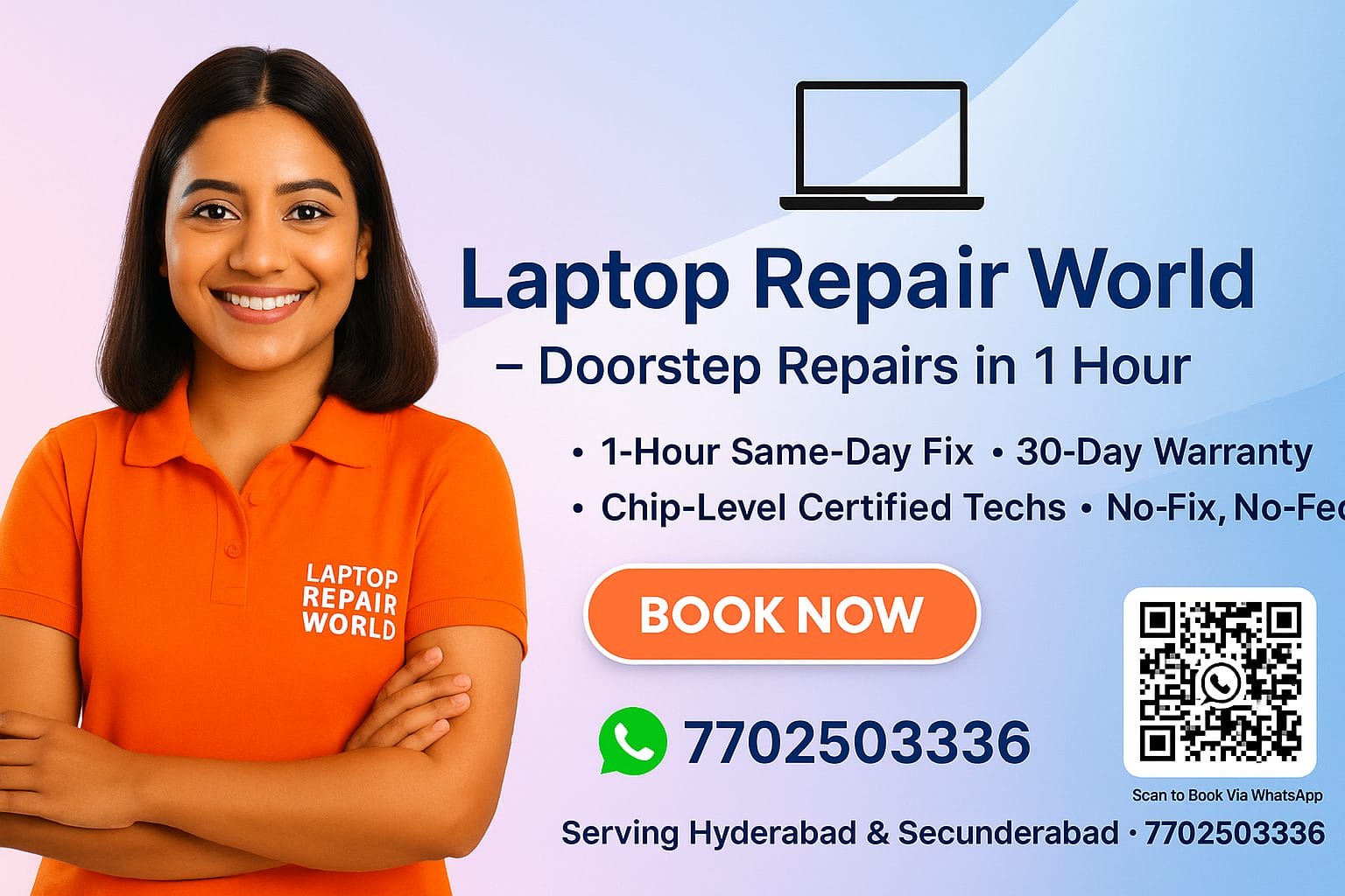 Doorstep Service in Hyderabad in less than 60 Mins