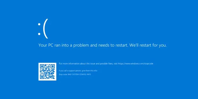 Effective Guide to Fix "Bad System Config Info" Error in Windows10