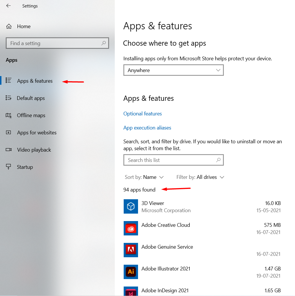 uninstall apps to fix Lenovo laptop screen flickering