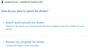 update drivers to install audio & video drivers