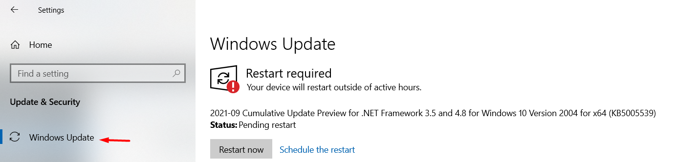 windows update